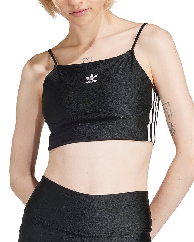 adidas Originals 3-Stripes Sports Bra Long-Sleeve Top (IU2415)