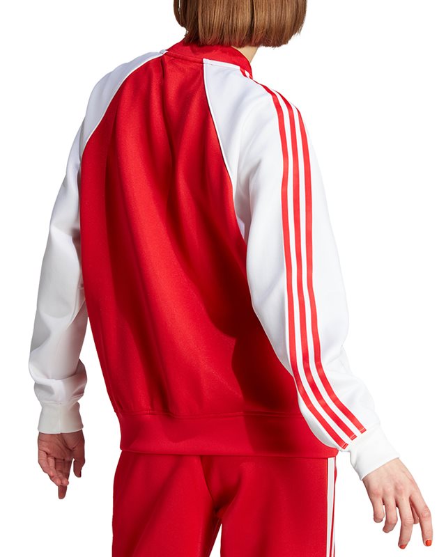 adidas gazelle silver green womens Adidas Adicolor Classics SST Red Track Top