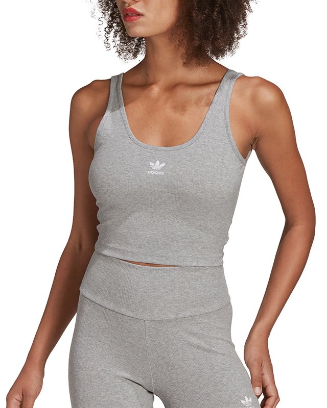 adidas Originals Adicolor Essentials Rib Tank Top | HF3398 | Grå ...