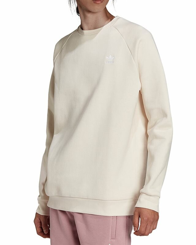 adidas Originals Adicolor Essentials Trefoil Crewneck Sweatshirt HE9428 Pink Clothes Footish
