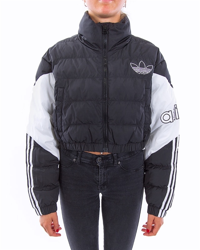 adidas originals cropped puffer