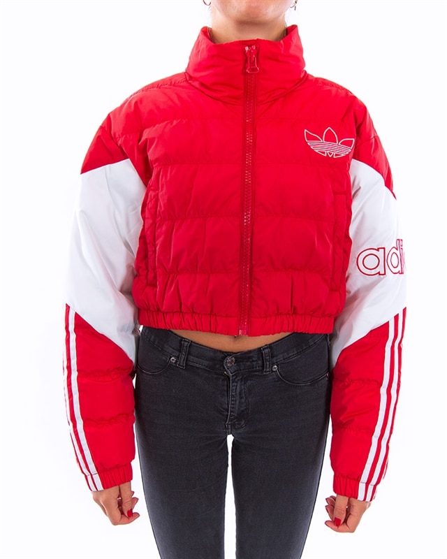 adidas cropped puffer jacket uk