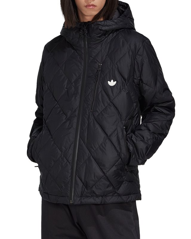 adidas Originals Down Quilted Puffer Jacket HL9205 Black Clothes Footish