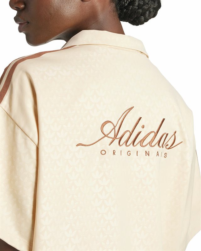 adidas Originals Fashion Monogram Satin Bowling Shirt IS3848 Ovriga Klader Footish