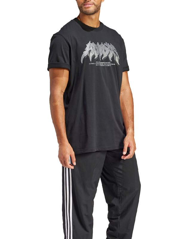 adidas Originals Flames Concert T-Shirt | IS0204 | Black
