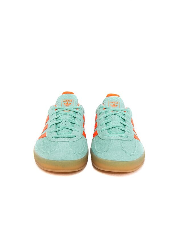 adidas gazelle silver green womens Adidas Originals main image 1