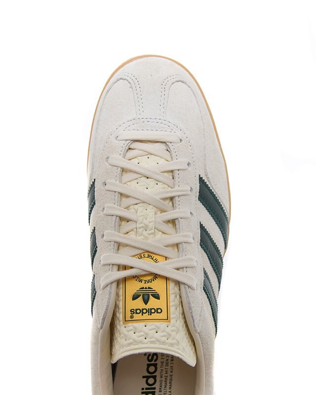 adidas gazelle silver green womens adidas Gazelle Indoor Cream White Collegiate Green Gum