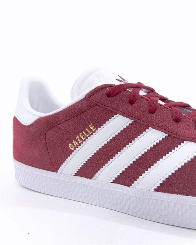 adidas Originals Gazelle J CQ2874 Red Sneakers Shoes Footish