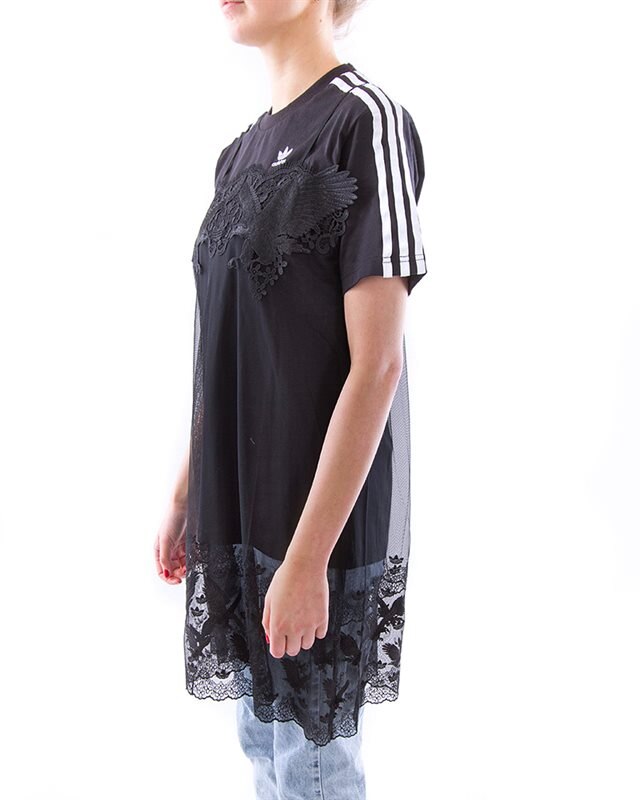 adidas Originals Lace T-Shirt W | H59018 | Black | Clothes | Footish adidas Originals Lace T-Shirt W | H59018 | Black | Clothes | Footish