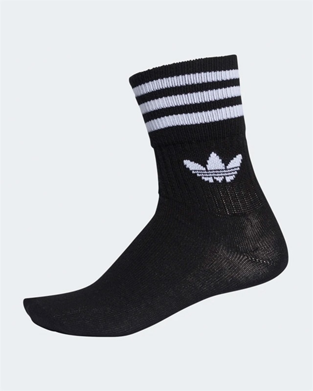 adidas Originals Mid Cut Solid Crew Sock 3 Pack (DX9092)