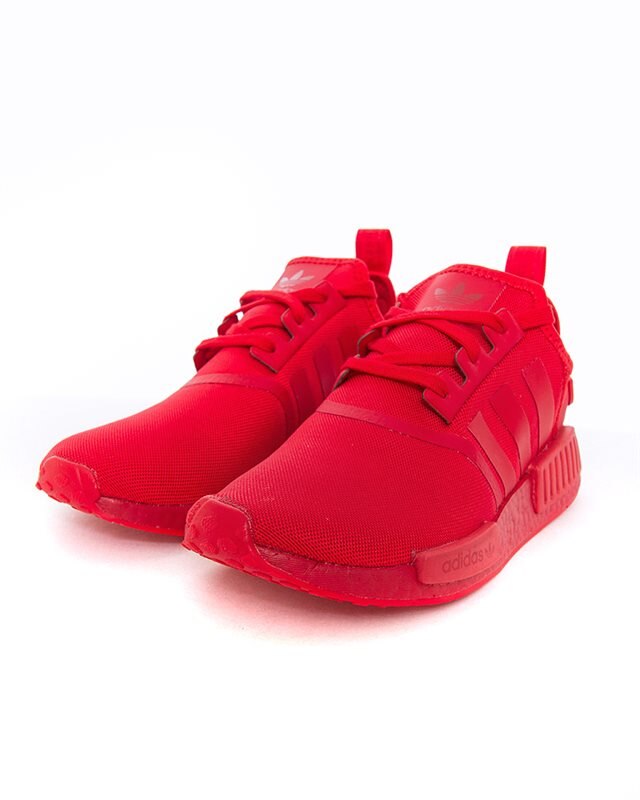 adidas Originals NMD R1 FV9017 Red Sneakers Shoes Footish