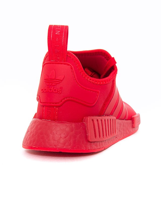 adidas Originals NMD R1 FV9017 Red Sneakers Shoes Footish