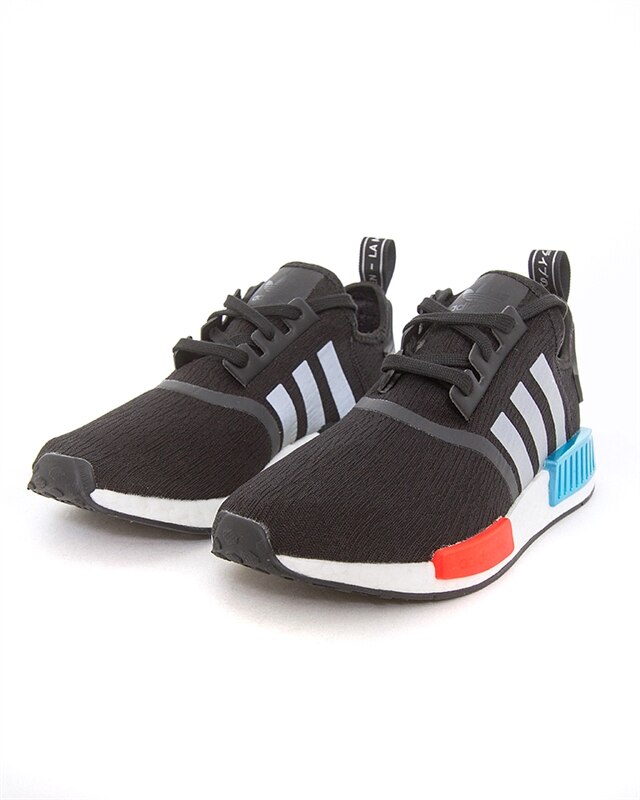 Adidas nmd svart orange on sale
