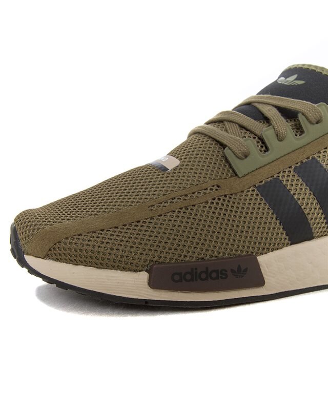 adidas gazelle silver green womens adidas NMD_R1 Shoes - Men's - Focus Olive Green / Core Black / Green Spark main image 0