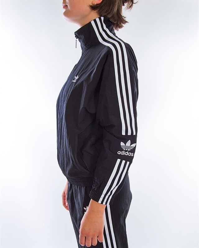 adidas Originals Nylon Track Top ED7538 Black Kläder Footish
