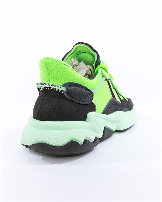 Ozweego Glow Green Neon Green Ozweego Buty Męskie Adidas Ozweego