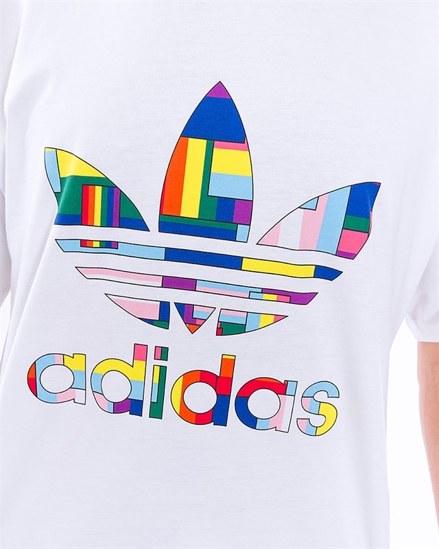 adidas pride flag fill tee