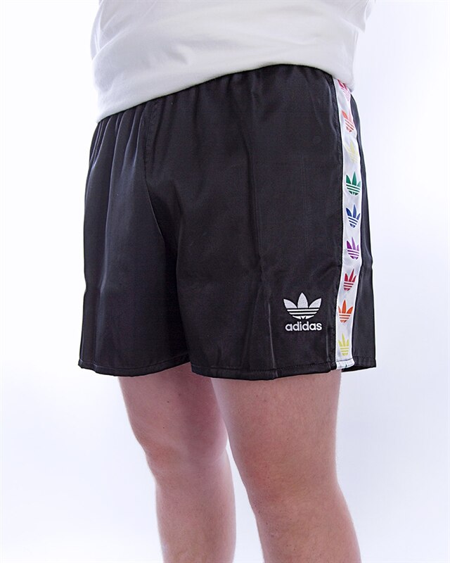 adidas originals pride trefoil tape shorts