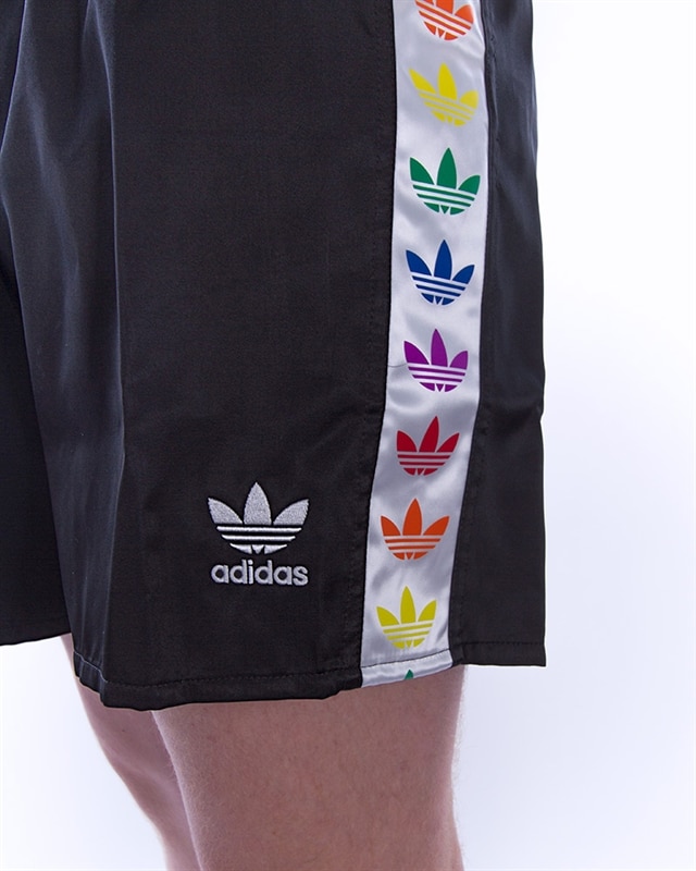 pride trefoil tape shorts