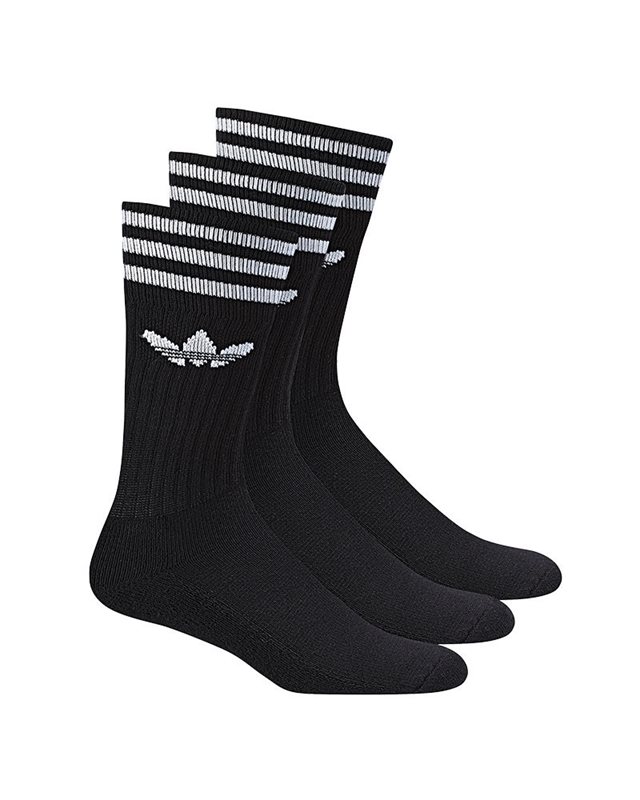 adidas Originals Solid Crew Sock 3 Pack (S21490)