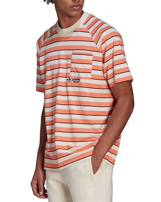 adidas Originals Striped Pocket T-Shirt (HT1663)