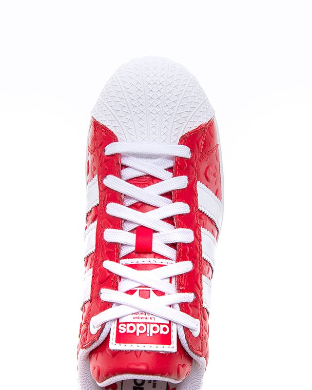 adidas Originals Superstar Bold W FZ1836 Red Sneakers
