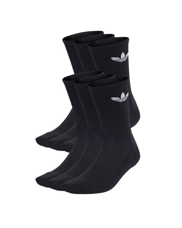 adidas Originals Trefoil Cushion Crew Socks 6 Pairs (IJ5618)