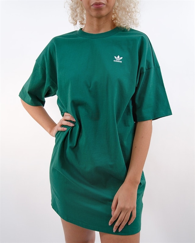 adidas trefoil dress green