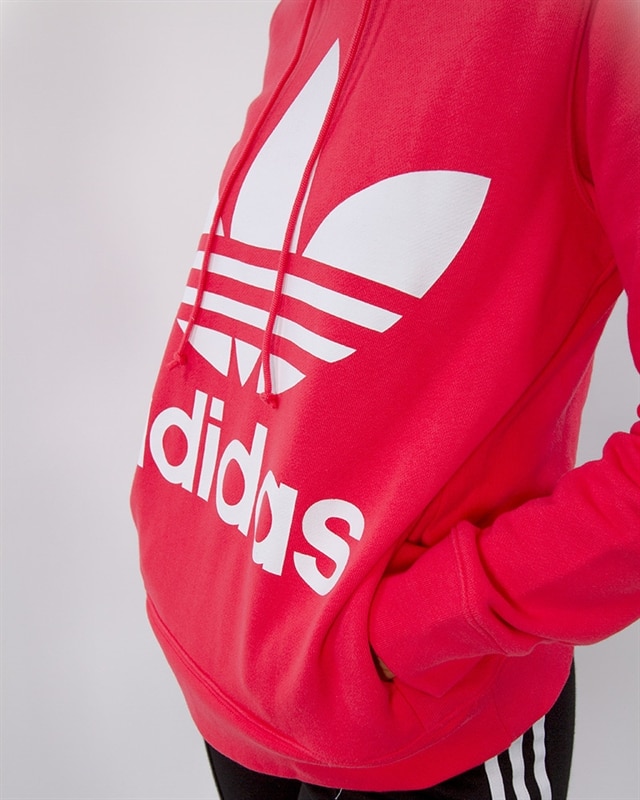 adidas Originals Trefoil Hoodie DH3136 Pink Kl der Footish