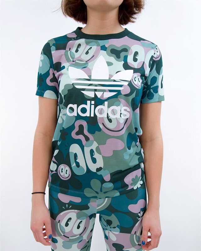 adidas Originals Trefoil Tee | DV2672 | Multicolor | Kläder | Footish