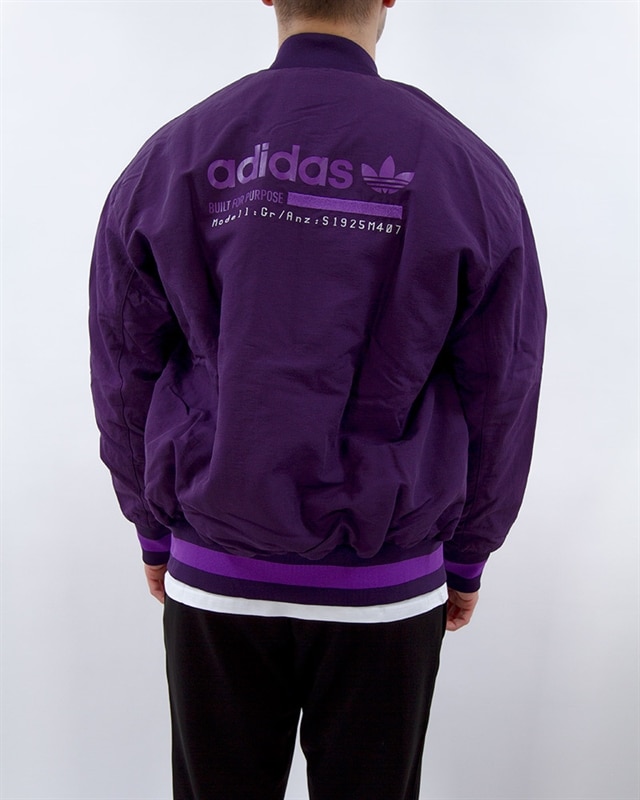 adidas Originals Varsity Jacket Pad | DU7325 | Purple adidas Originals Varsity Jacket Pad | DU7325 | Purple