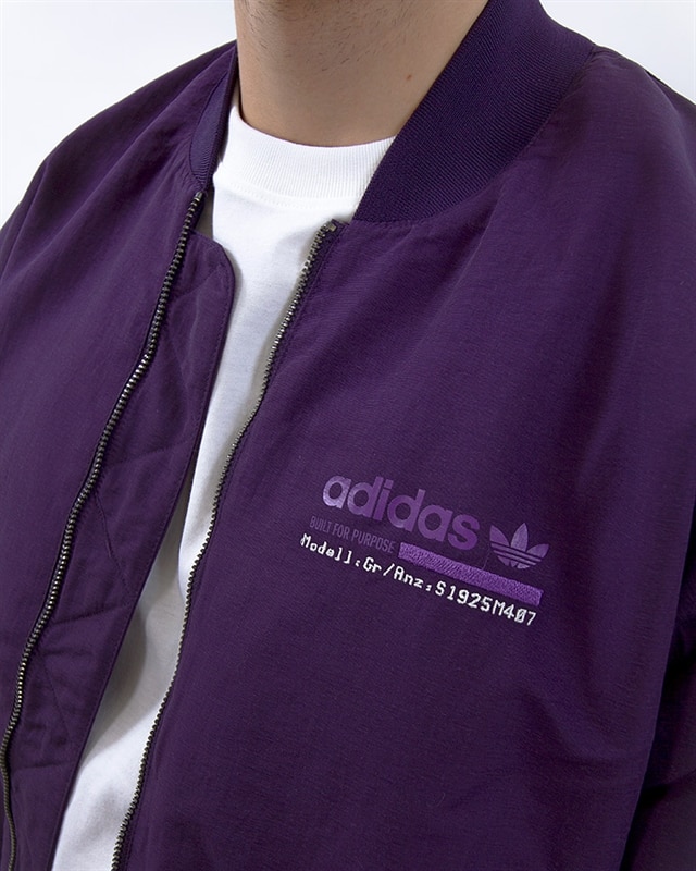 adidas Originals Varsity Jacket Pad | DU7325 | Purple adidas Originals Varsity Jacket Pad | DU7325 | Purple