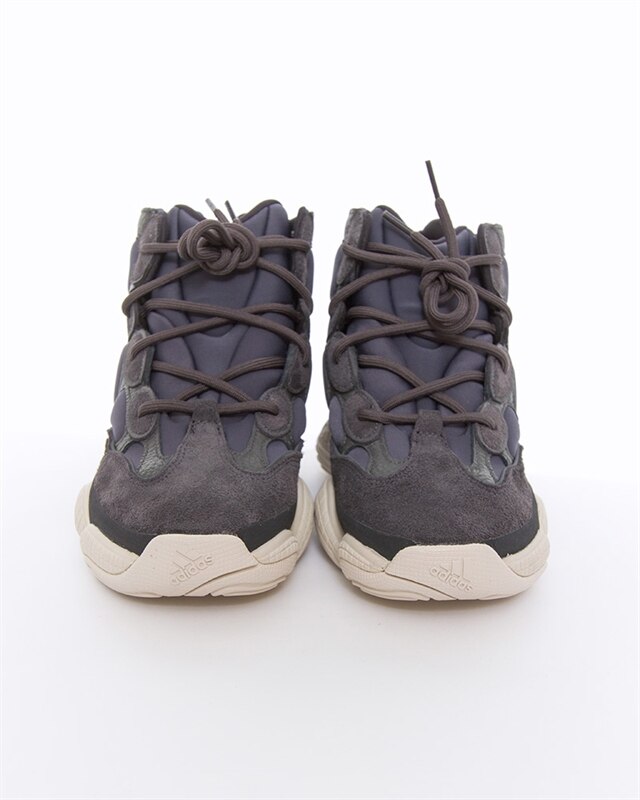 adidas yeezy 500 high slate on feet