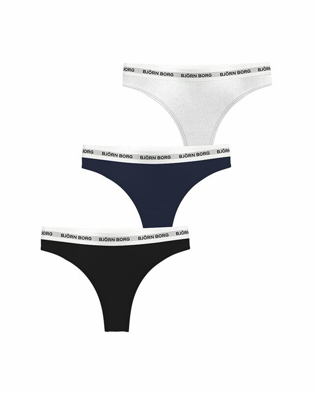 Björn Borg Logo Thong 3P (10004976-MP001)