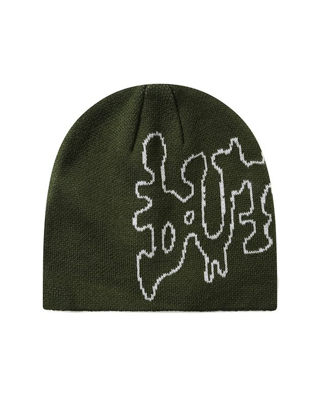 Butter Blotch Skully Beanie (BG254807-FAT)