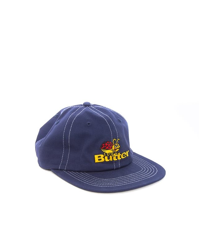 Butter Goods Bug 6 Panel Cap (BUG6PANELNVY)