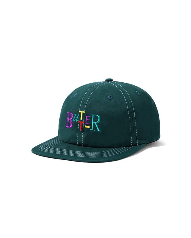 Butter Goods Scope 6 Panel Cap (SCOPE-GREEN)