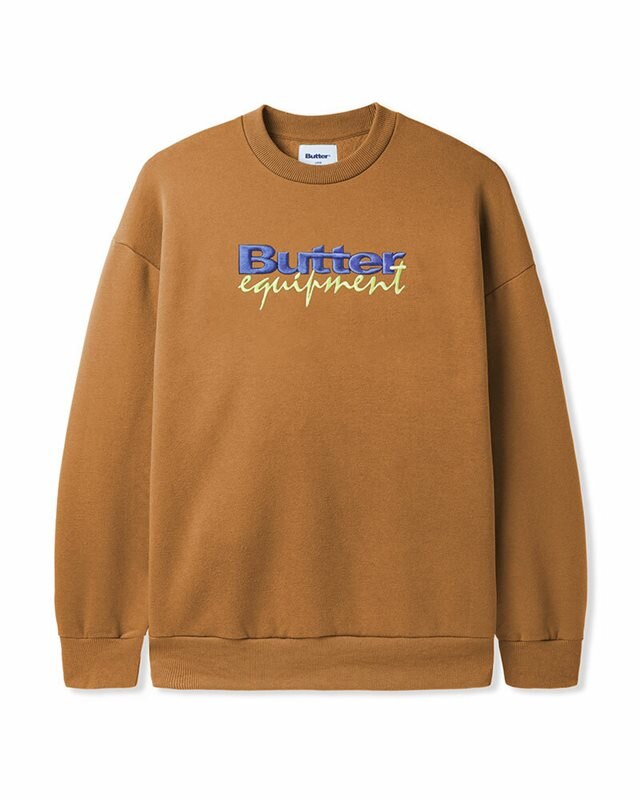 Butter Goods Wqupment Embroidered Crewneck (BGQ2D2110302)
