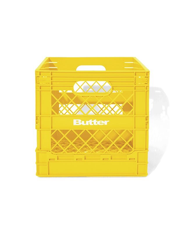 Butter Record Crate (BG251904-YEL)