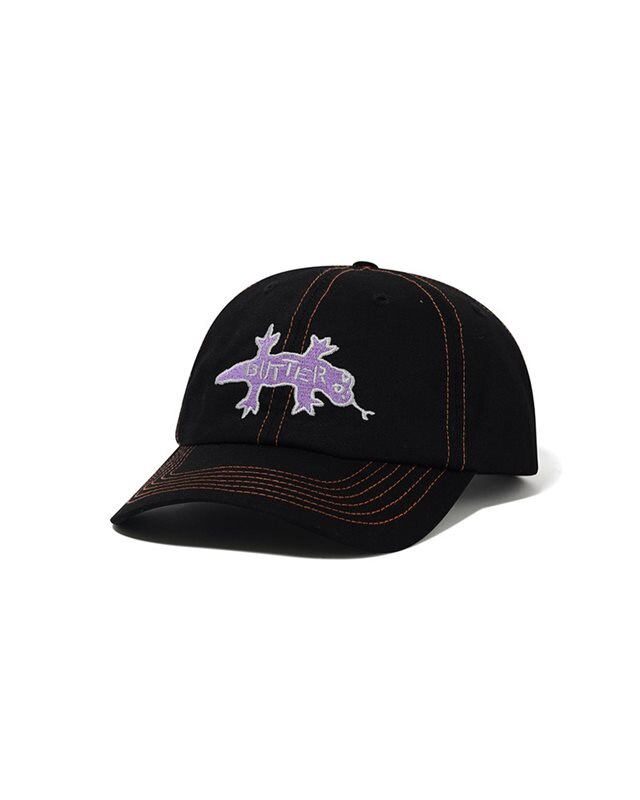 Butter Reptile 6 Panel Cap (BG254802-BLK)