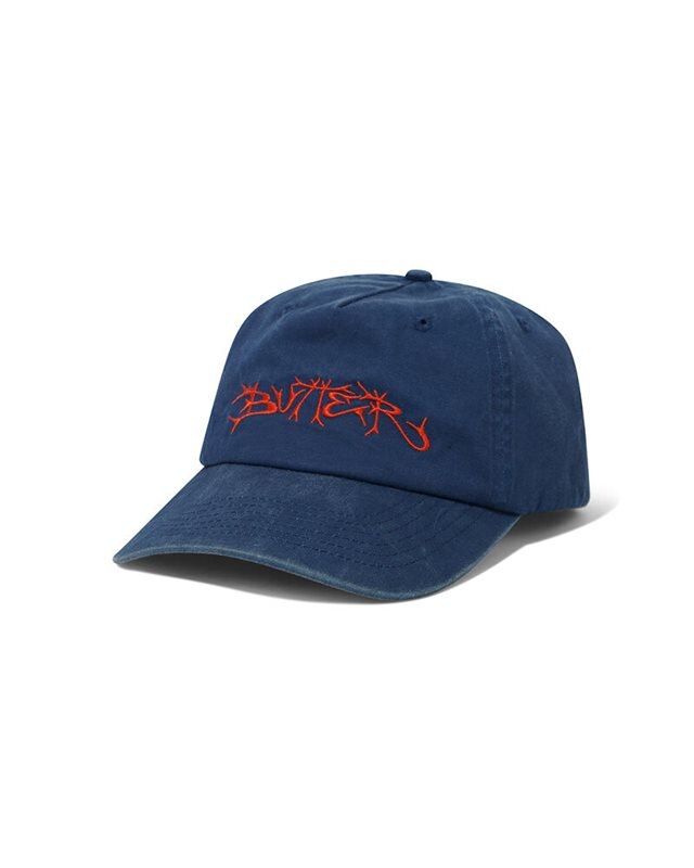 Butter Scrawling 5 Panel Cap (BG254815-WNAVY)