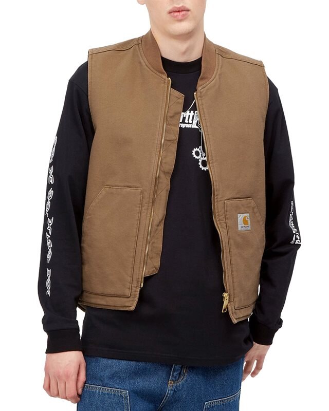 Carhartt WIP Classic Vest | I026457-HZ-02-03 | Brown | Clothes | Footish