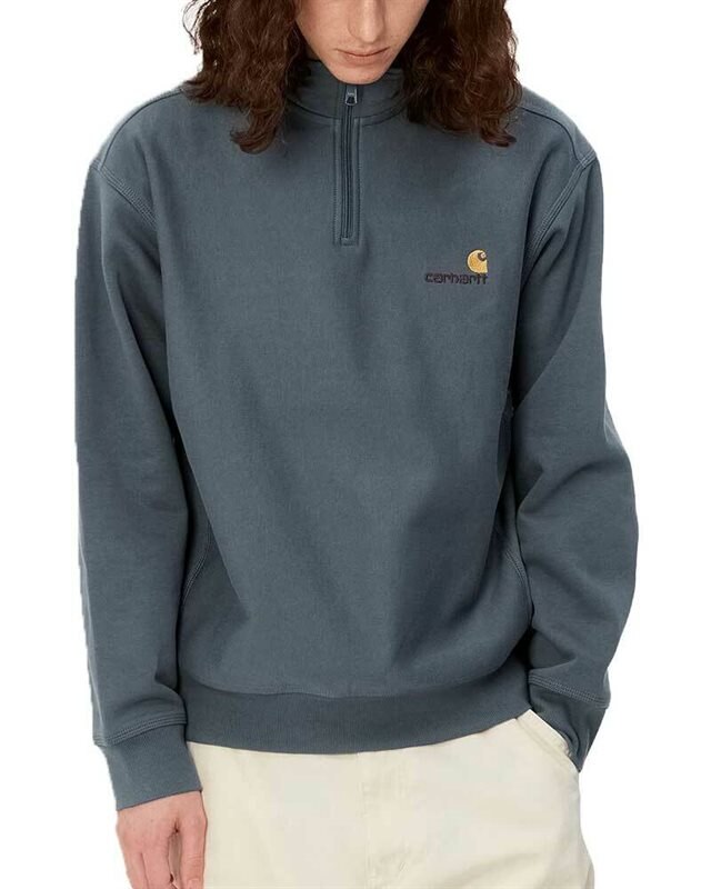 Carhartt WIP Half Zip American Script Sweat (I027014-0R-XX-03)