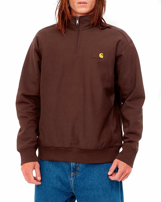 Carhartt WIP Half Zip American Script Sweat Other Clothes Footish