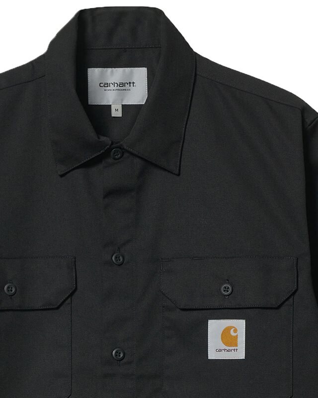 Carhartt WIP L/S Master Shirt | I027579-89-XX-03 | Black