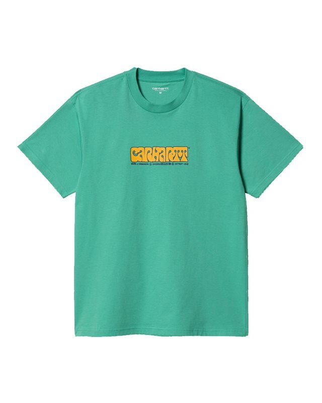 Carhartt WIP S/S Heat Script T-Shirt (I032076-1CU-XX-03)