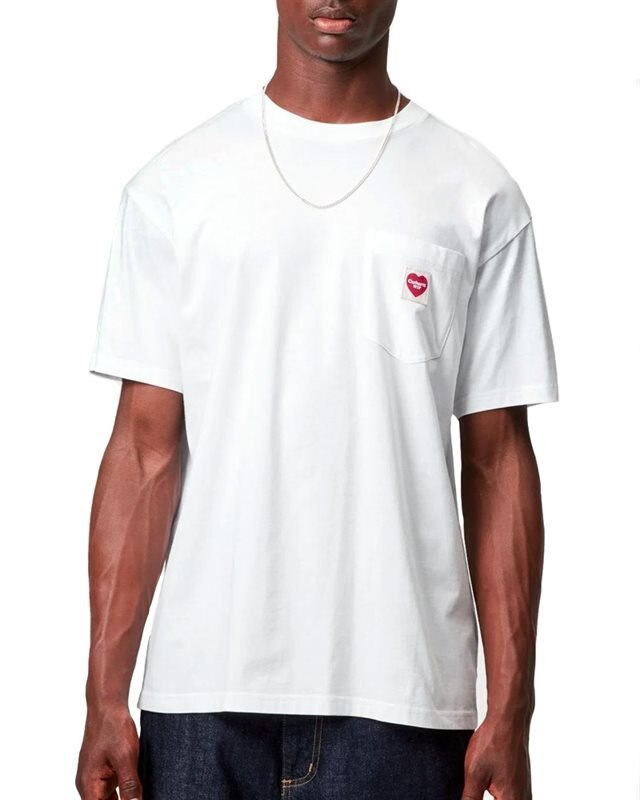 Carhartt WIP S/S Pocket Heart T-Shirt (I032128-1WZ-XX-03)