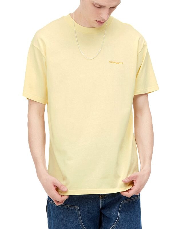 Carhartt WIP S/S Script Embroidery T-Shirt (I025778.0R4.XX.03)