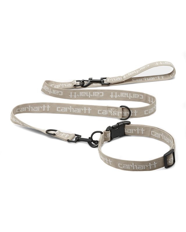 Carhartt WIP Script Dog Leash & Collar (I030251.0QS.XX.06)