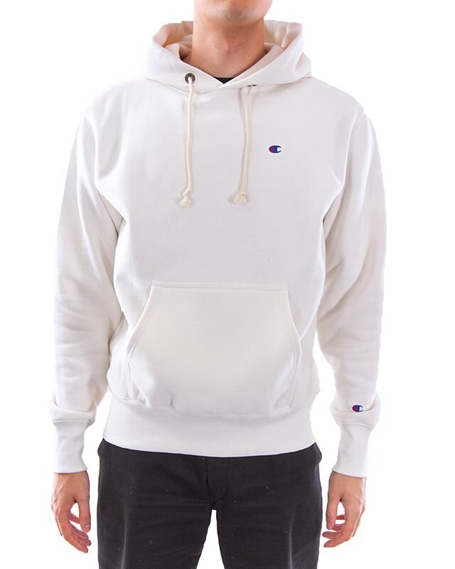 Champion Hooded Sweatshirt | 217976-ES001 | Vit | Kläder | Footish